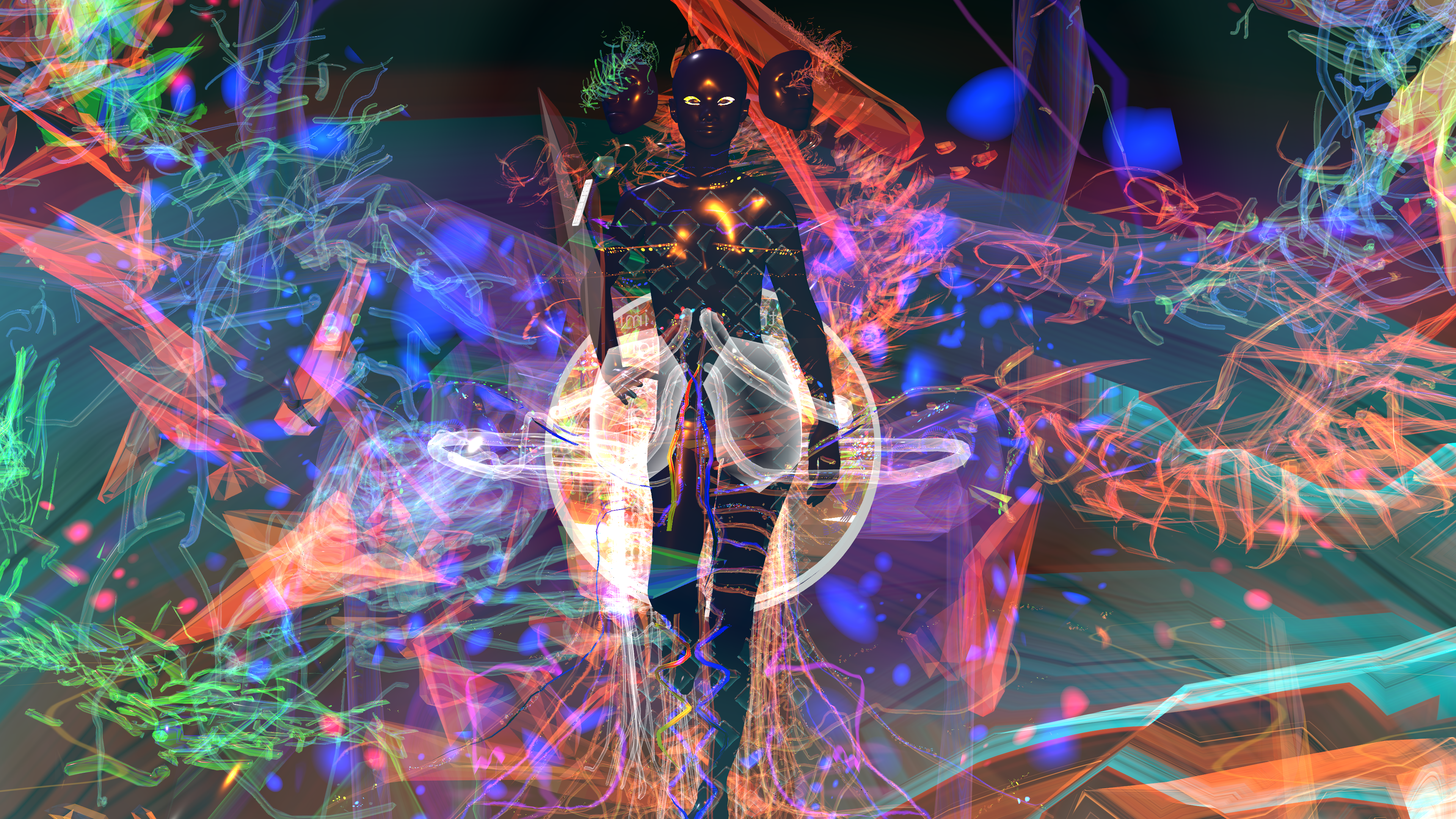 Digital avatar set within a virtual environment, Fashion Innovation Agency