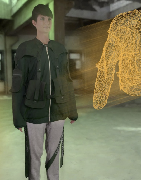 Virtual avatar trying on clothes, Reactive Reality, Fashion Innovation Agency