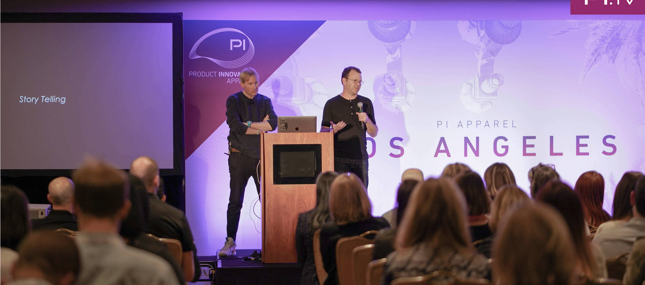Matthew drinkwater guest speaking on behalf of Fashion Innovation Agency At PI Apparel