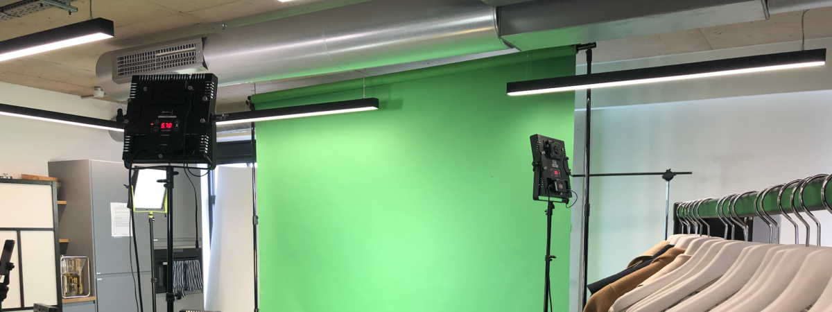 green screen capture setup, Fashion Innovation Agency