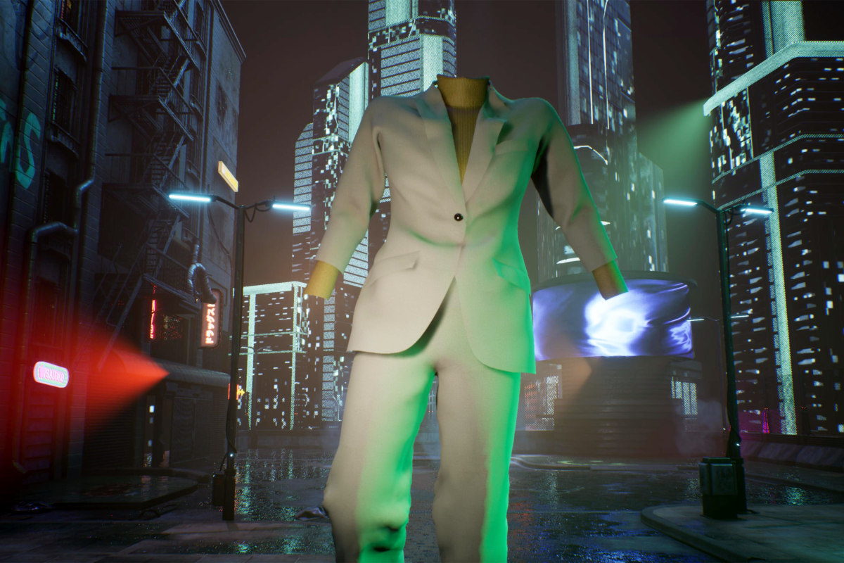 Virtual Suit in Virtual Environment